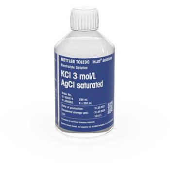 Elektrolyt 3 mol/L KCl sat. AgCl, 250mL
